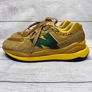 New Balance Brown and Yellow Athletic Shoes